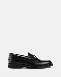 Duke + Dexter - Wilde Black Plus Bit Loafer - Men's