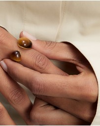 PDPAOLA - Tiger Eye Gravity Ring