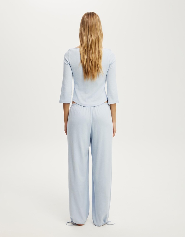 Cotton On Body - Dreamy Soft Pointelle Wide Leg Pant