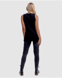 DVNT - Bloom Embroidery Tank