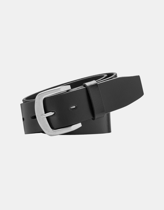 Buckle - Bushman. Australian Made Full Grain Natural Leather Belt. 38mm width.