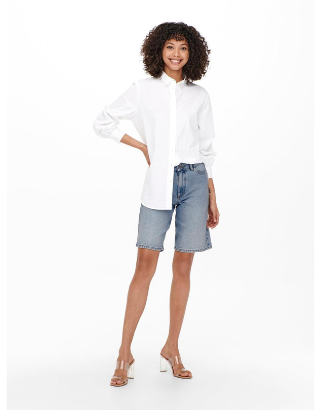 ONLY - Sonny Long 843 High Waist Wide Denim Shorts