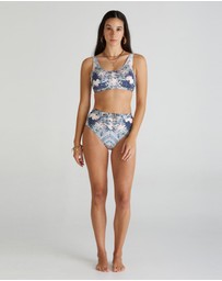 Aqua Blu Australia - Indianic Marilyn High Waist Pant