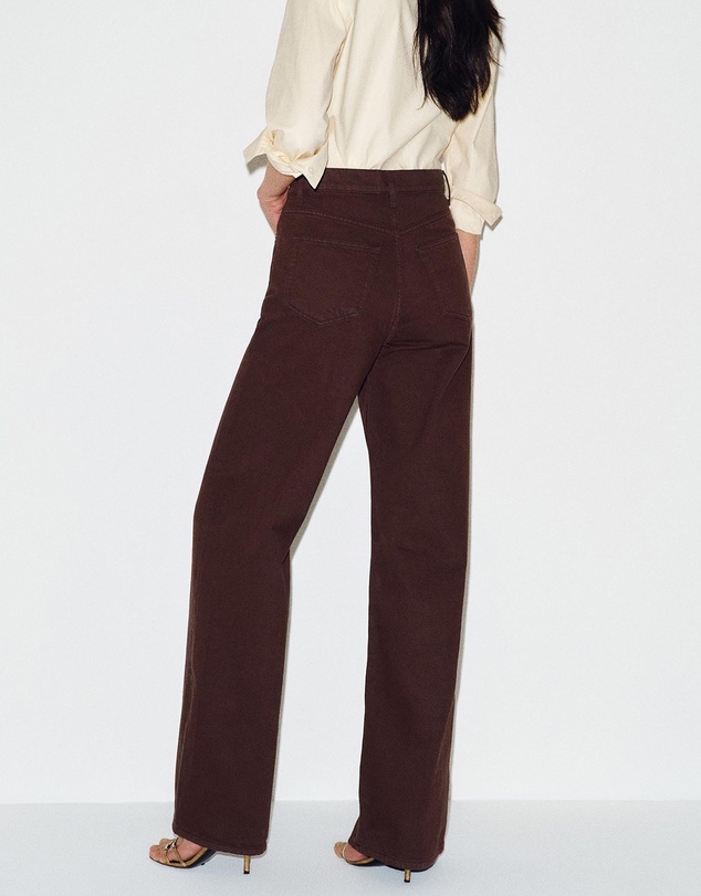Reformation - Cary High Rise Slouchy Wide Leg Jeans