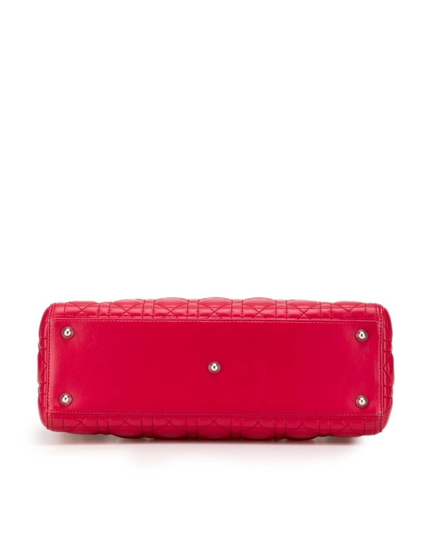 Pre-Loved by Azura Reborn - Pre-Loved Large Lambskin Cannage Lady Dior
