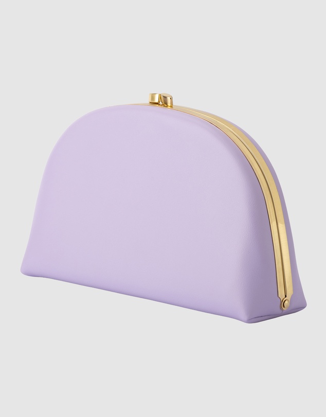 Olga Berg - Celeste Curved Clutch