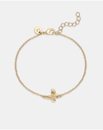 Mestige - Bella Butterfly Bracelet - 18K Gold Plated