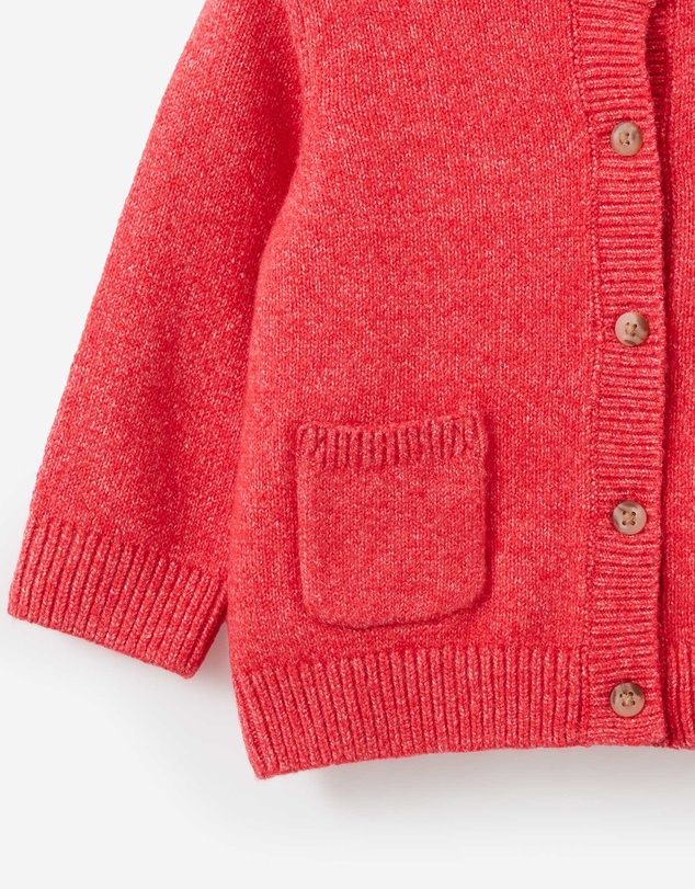 Cotton On Kids - Baby Organic Blend Knit Cardigan