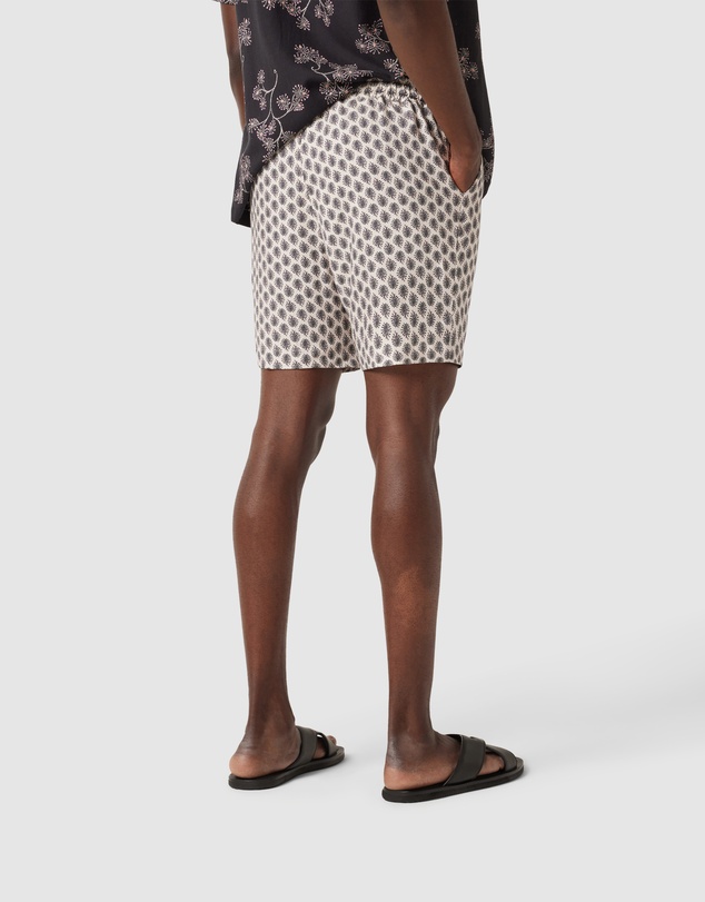 Politix - Paisley Elasticated Shorts