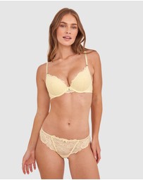 Bras N Things - Bethany Essentials Brazilian Knicker - Yellow