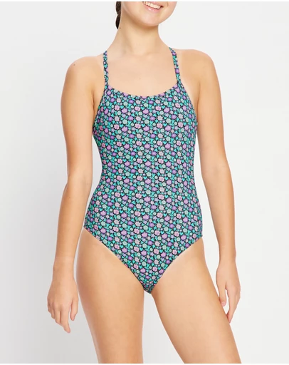 Modibodi - Teen Swimwear Racer One Piece Light Absorbency