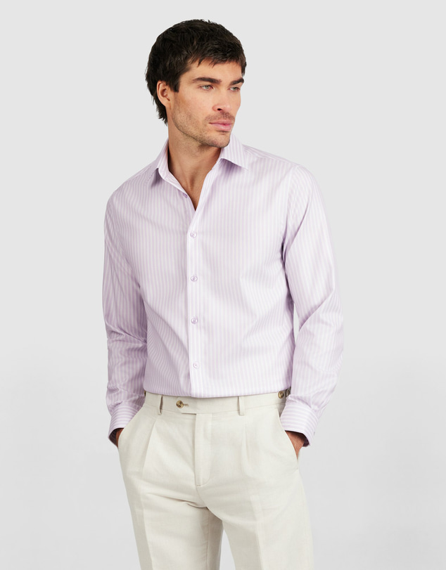 Tarocash - Infinite Non Iron Stripe Shirt