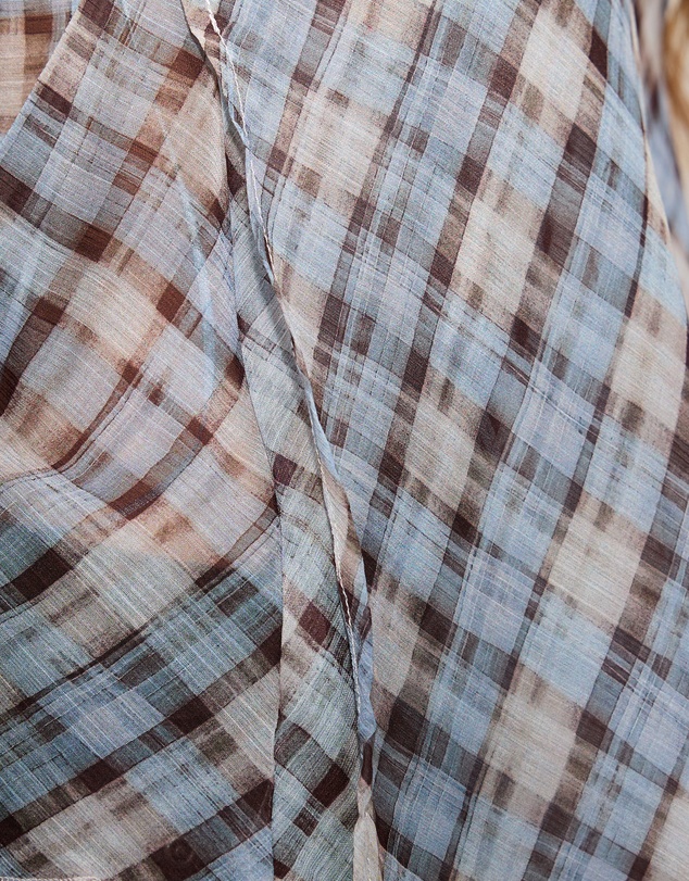 Dazie - Afloat Check Halter Top