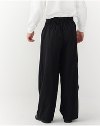 Justin Cassin - Merin Double Pleated Wide Pants