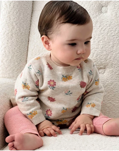 Purebaby - Ladybird Jumper -Kids-Babies