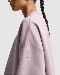 Nike - 24.7 ImpossiblySoft Dri-FIT Oversized Crew-Neck Top