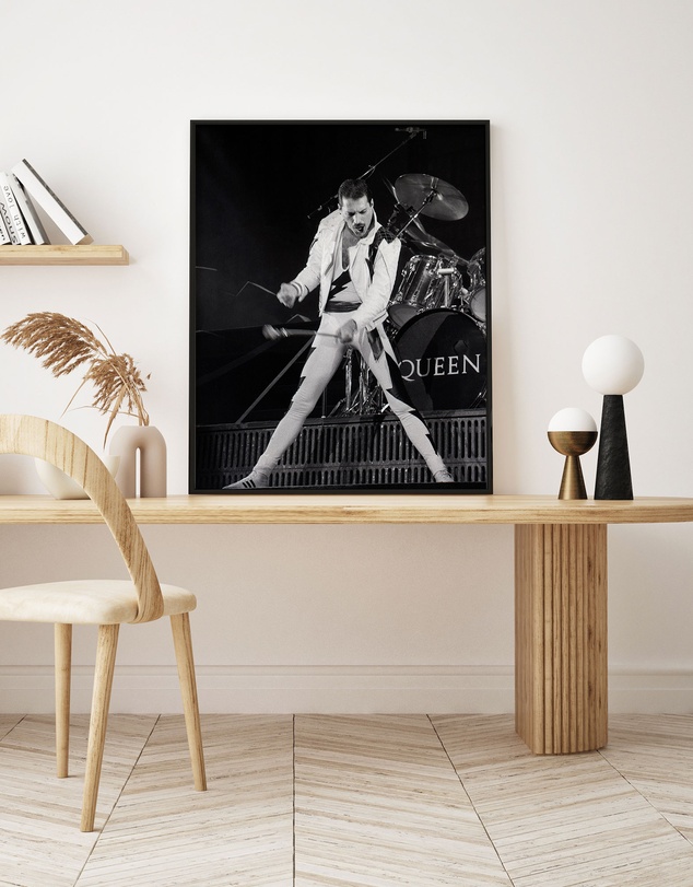 Olive et Oriel - Queen Art Print
