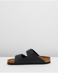 Birkenstock - Womens Arizona Oiled Leather Narrow Sandals