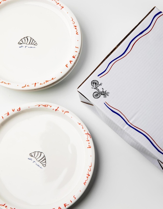 No.22 - Paris Croissant Plates