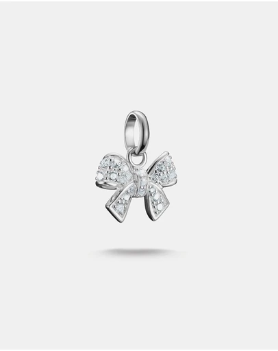 THOMAS SABO - THOMAS SABO Connect Charm bow with stones in Silver