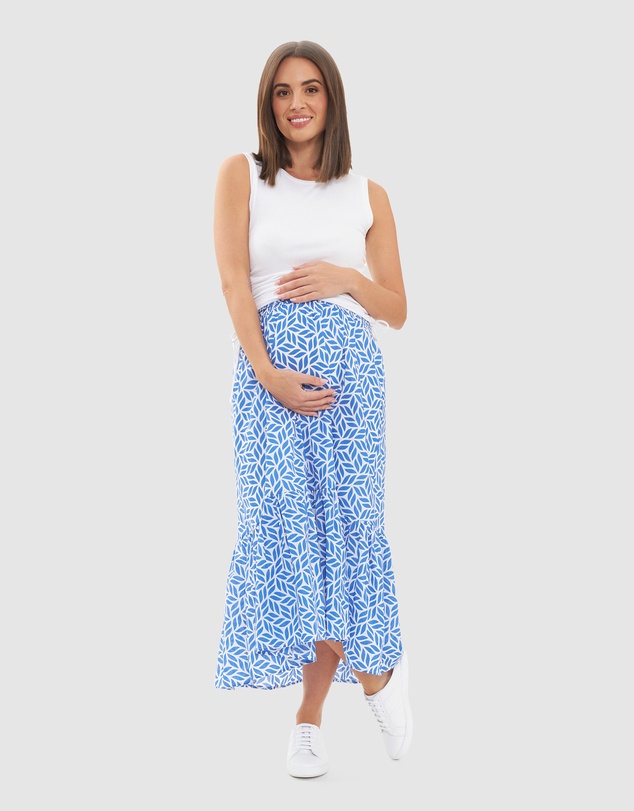 Ripe Maternity - Capri Shirred Dress