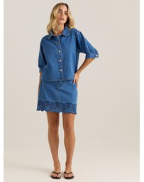 Sass - Perri Denim Blouse