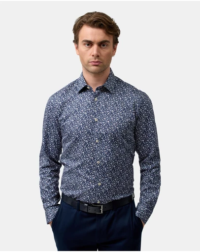 Brooksfield - Premium Print Shirt