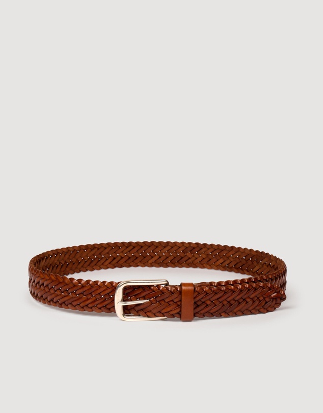 Sandro - Denim Woven Belt