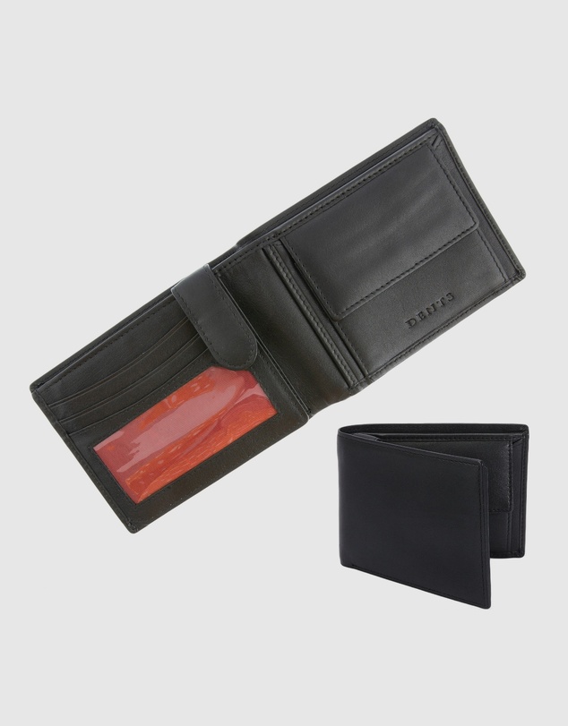 DENTS - Nappa Leather Trifold Wallet with RFID Protection