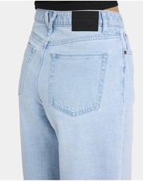 Volcom - Womens Stoned BF High Rise Denim Jeans