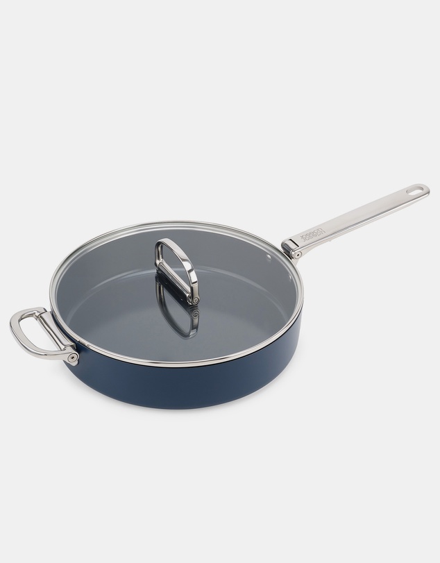 Joseph Joseph - Space Non-stick Saute Pan with Folding Handles and Lid - 28 cm