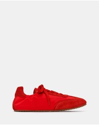 ARKET - Suede-Nylon Trainers