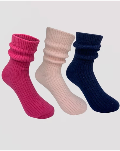High Heel Jungle - Luxe Cashmere Sock Gift Set Of Three