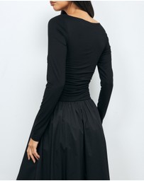 AERE - Kaia Midi Dress