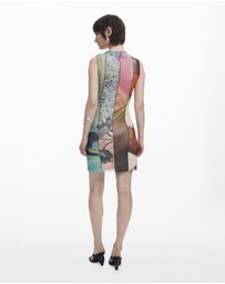 Desigual - Printed mini dress
