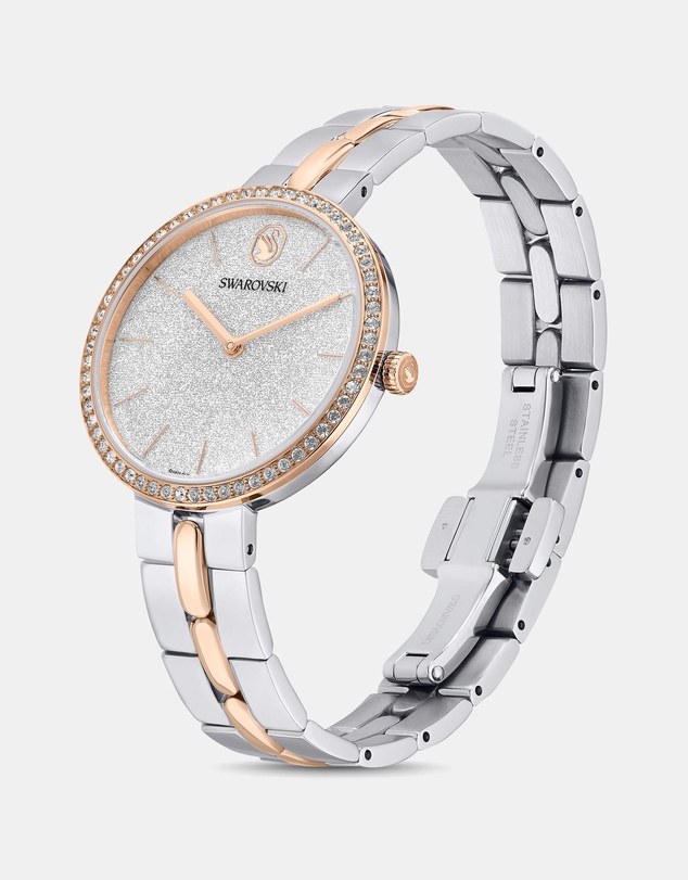 Swarovski - Cosmopolitan Watch, Swiss Made, Metal Bracelet, Silver Tone, Mixed Metal Finish