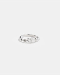 By Charlotte - Crystal Wings Ring