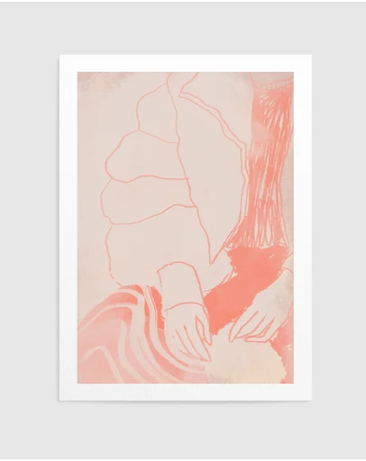 Olive et Oriel - Nonchalant by Treechild Art Print