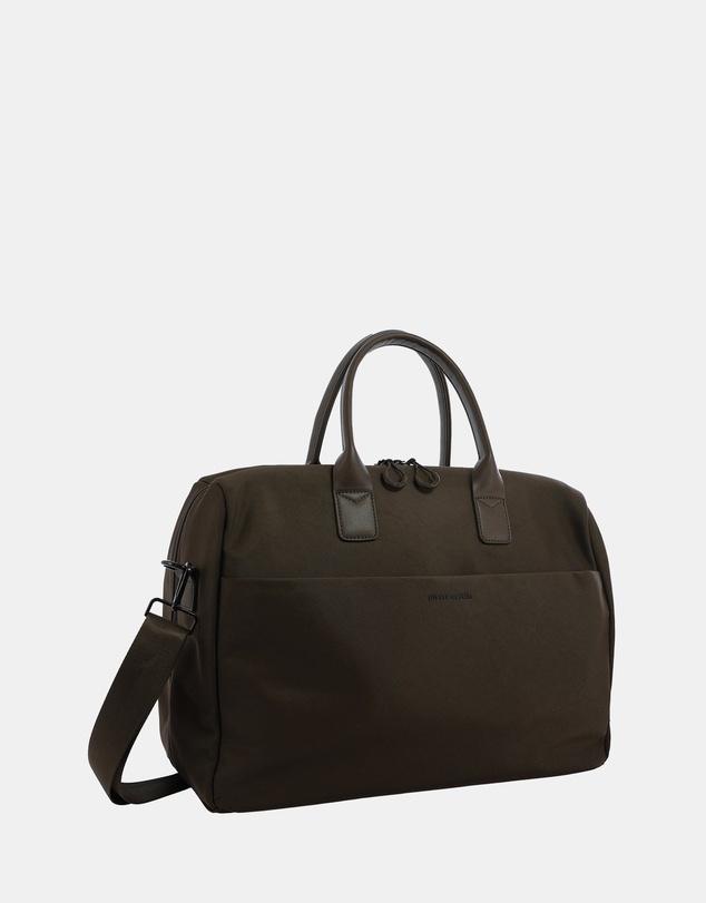 Pierre Cardin - Pierre Cardin Luxe Nylon Carry On Bag