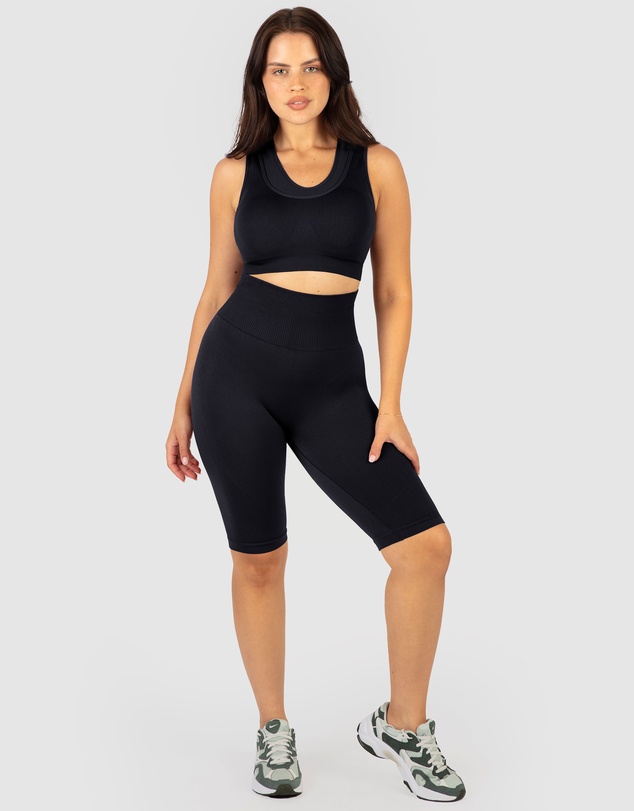 B Free Intimate Apparel - Seamless High Waist Long Biker Shorts