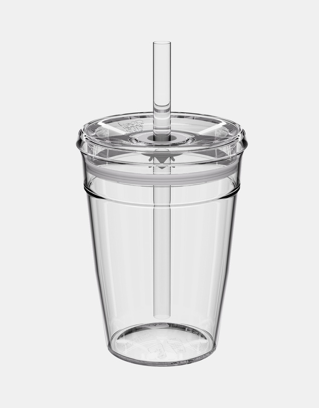 KeepCup - Original Cold Cup 12oz Reusable Coffee Cup with Straw Lid