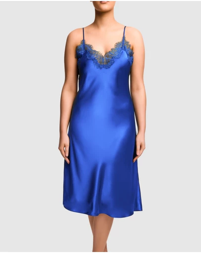 Sainted Sisters - Scarlett Silk Long Chemise