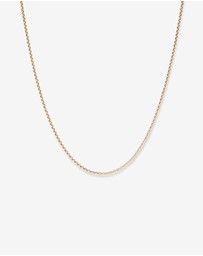 Michael Hill - 45cm Hollow Belcher Chain in 10ct Yellow Gold