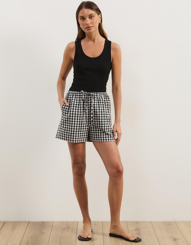 Atmos&Here - Lydia Gingham Shorts