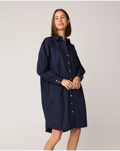 Primness - Bobo Oversized Shirt Dress