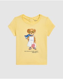 Polo Ralph Lauren - SS CN Bear Tee Knit Shirt T-Shirt - THE ICONIC EXCLUSIVE - Babies
