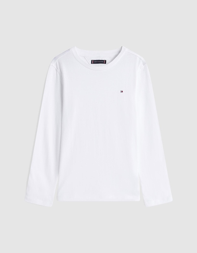 Tommy Hilfiger - Basic Crew Knit Long Sleeve T-Shirt - Teens