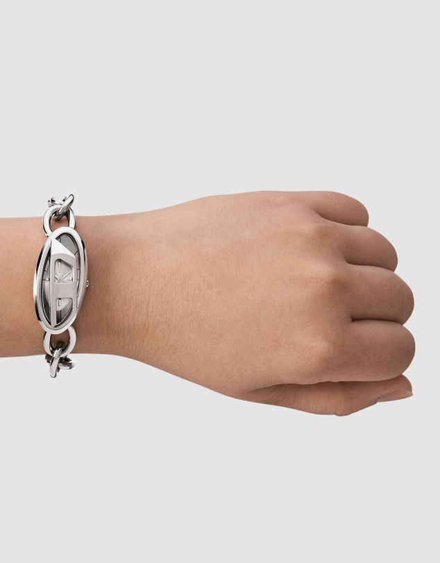 Diesel - D-Era Silver Tone Analogue Watch