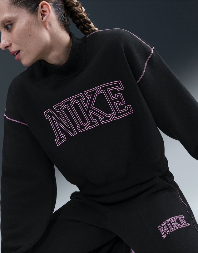 Nike - Sportswear Phoenix Fleece Mock-Neck Sweatshirt
