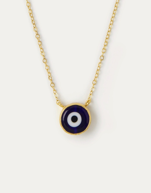 Ottoman Hands - Nazar Navy Evil Eye Necklace